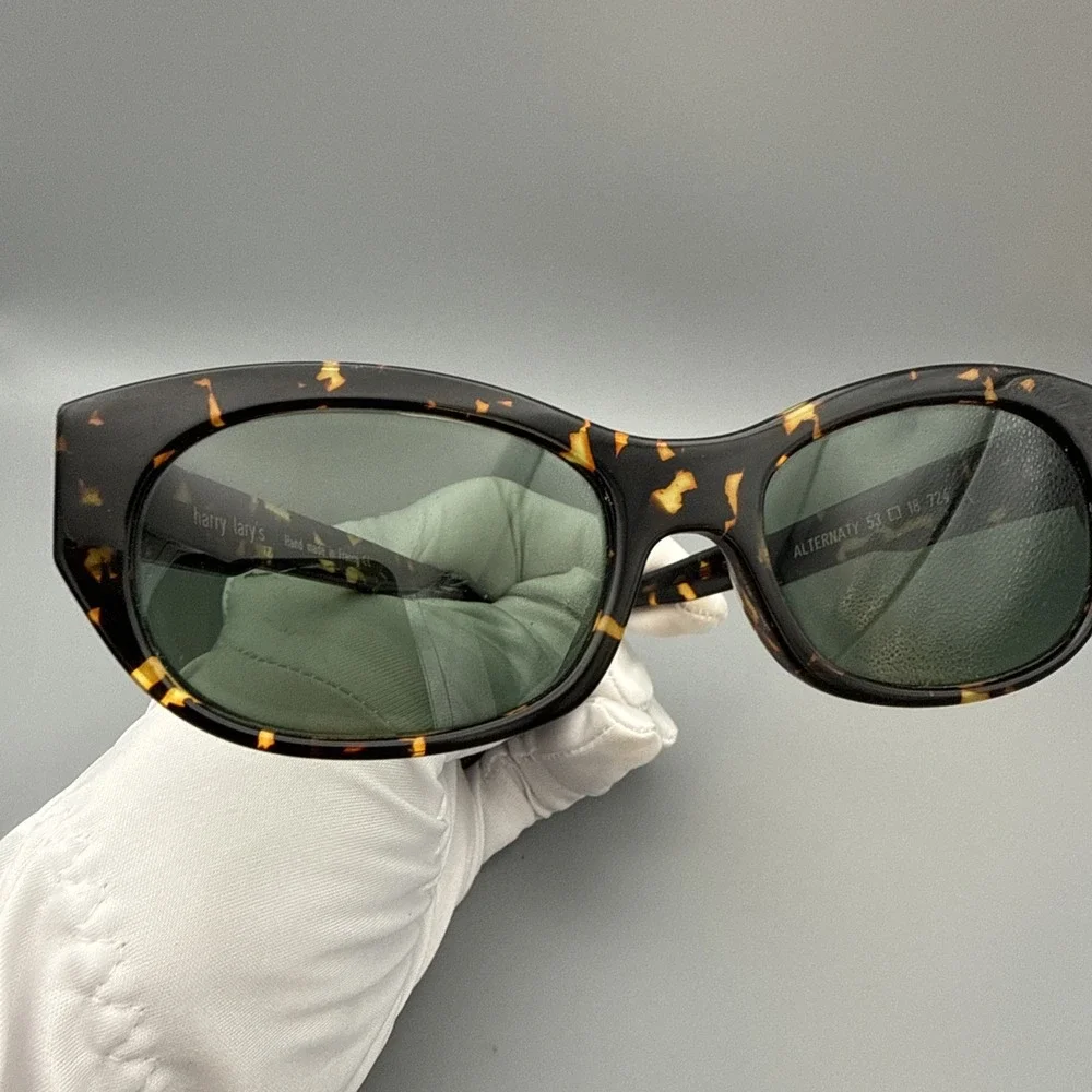 VINTAGE AUTHENTIC HARRY LARY'S- 'ALTERNATY' TORTOISE CAT EYE SUNGLASS Frames